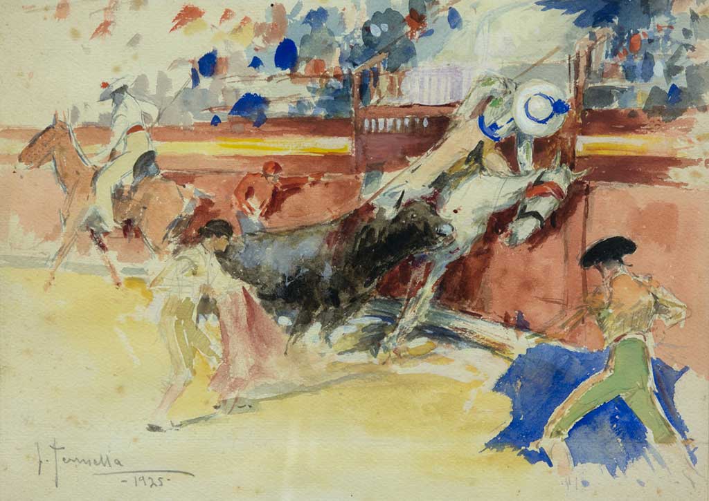 Acuarela Taurina<br> JOAQUÍN TERRUELLA MATILLA - Imagen 3