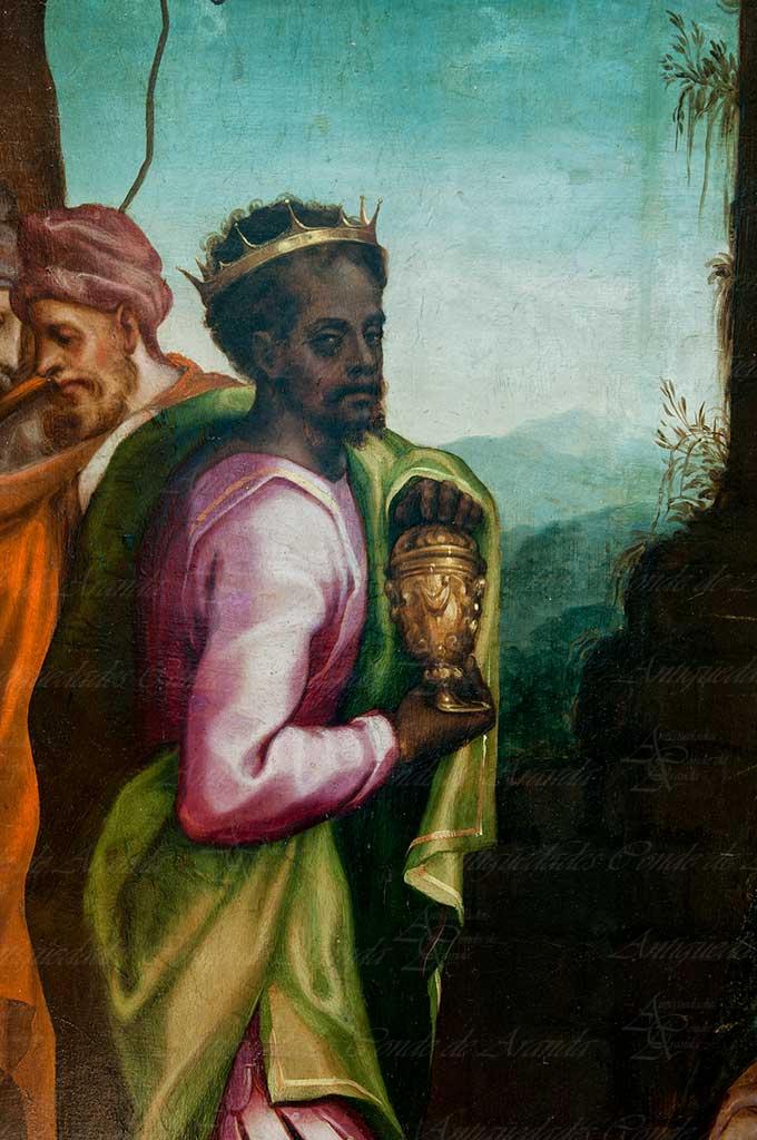 ADORACION DE LOS REYES - GIROLAMO LUCENTI DE CORREGIO