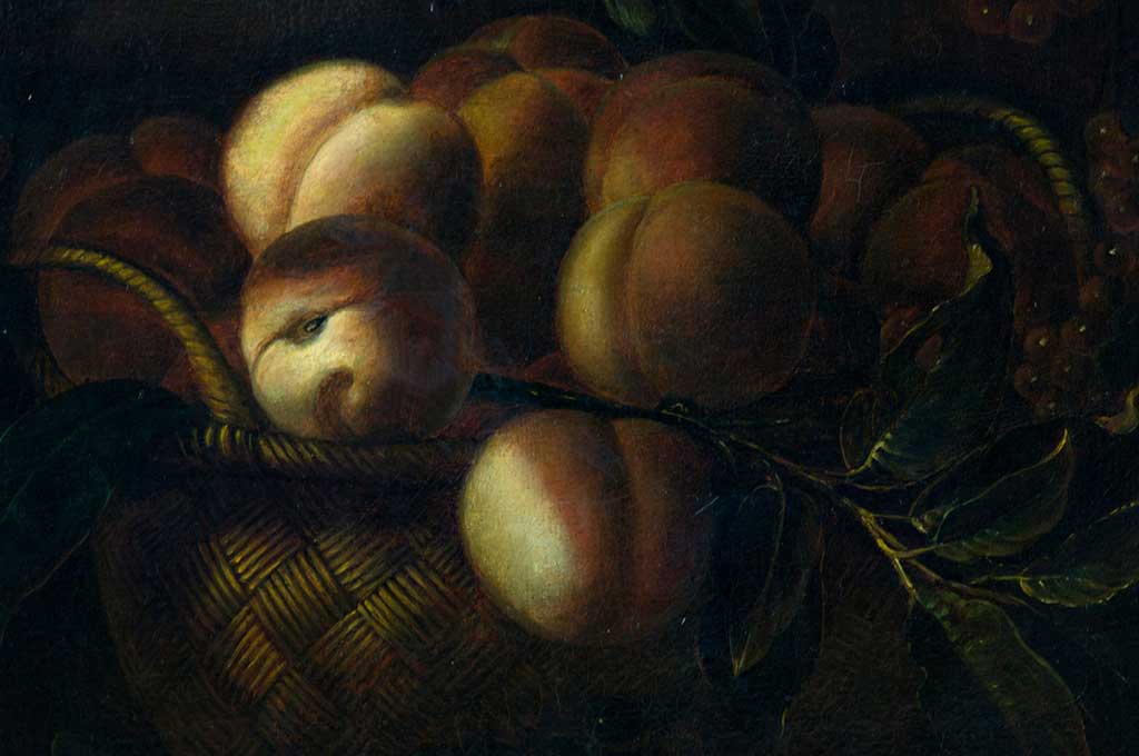 BODEGON CON UVAS Y CODORNICES