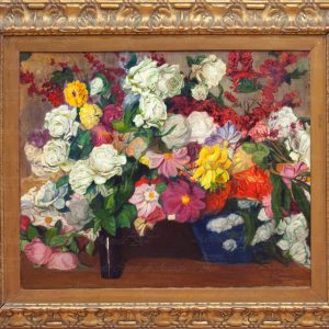 Bodegón de flores<br> ELIAS SALAVERRÍA INCHAURRANDIETA