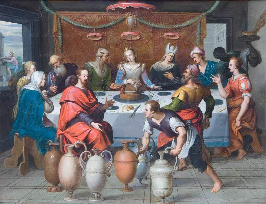 CENA DE EMAUS - FRANS FRANCKEN I