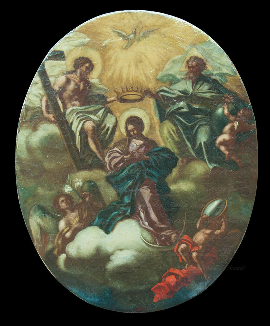 CORONACION VIRGEN - FRANCISCO SOLIMENA