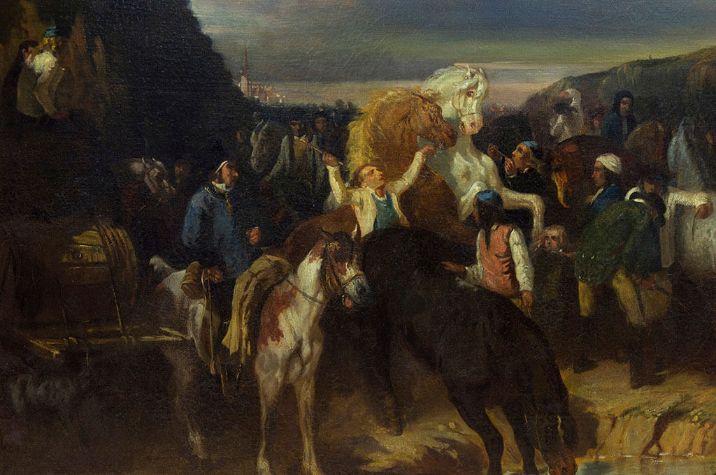 Descanso en el Camino<br> JEAN-ANTOINE DUCLAUX - Imagen 4