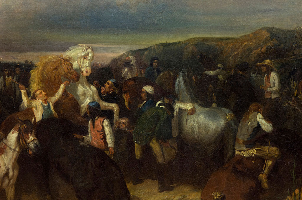 Descanso en el Camino<br> JEAN-ANTOINE DUCLAUX - Imagen 3