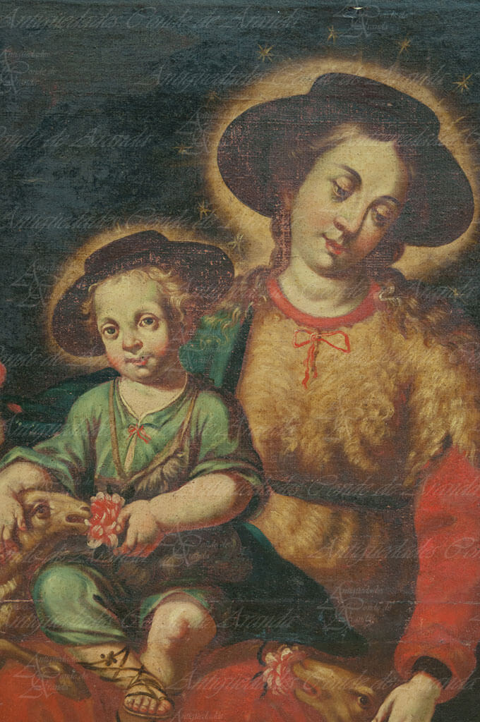DIVINA PASTORA - ESCUELA COLONIAL