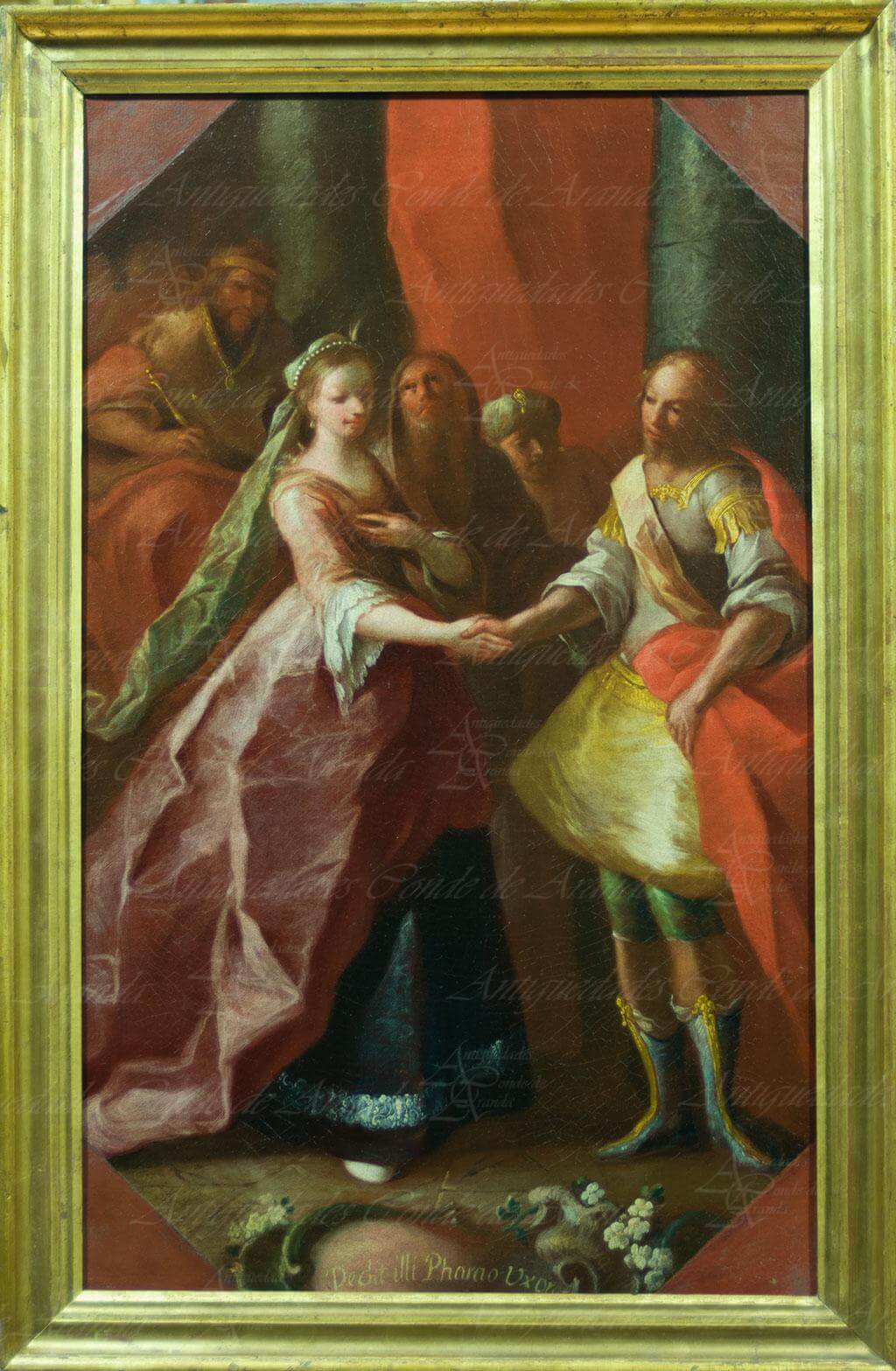 FARAON DANDO A ASENAT POR ESPOSA A JOSE - JOSE CAMARON BORONAT