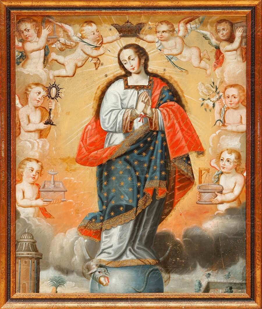 INMACULADA CONCEPCION - ESCUELA COLONIAL LIMEÑA INMACULADA CONCEPCION - ESCUELA COLONIAL LIMEÑA