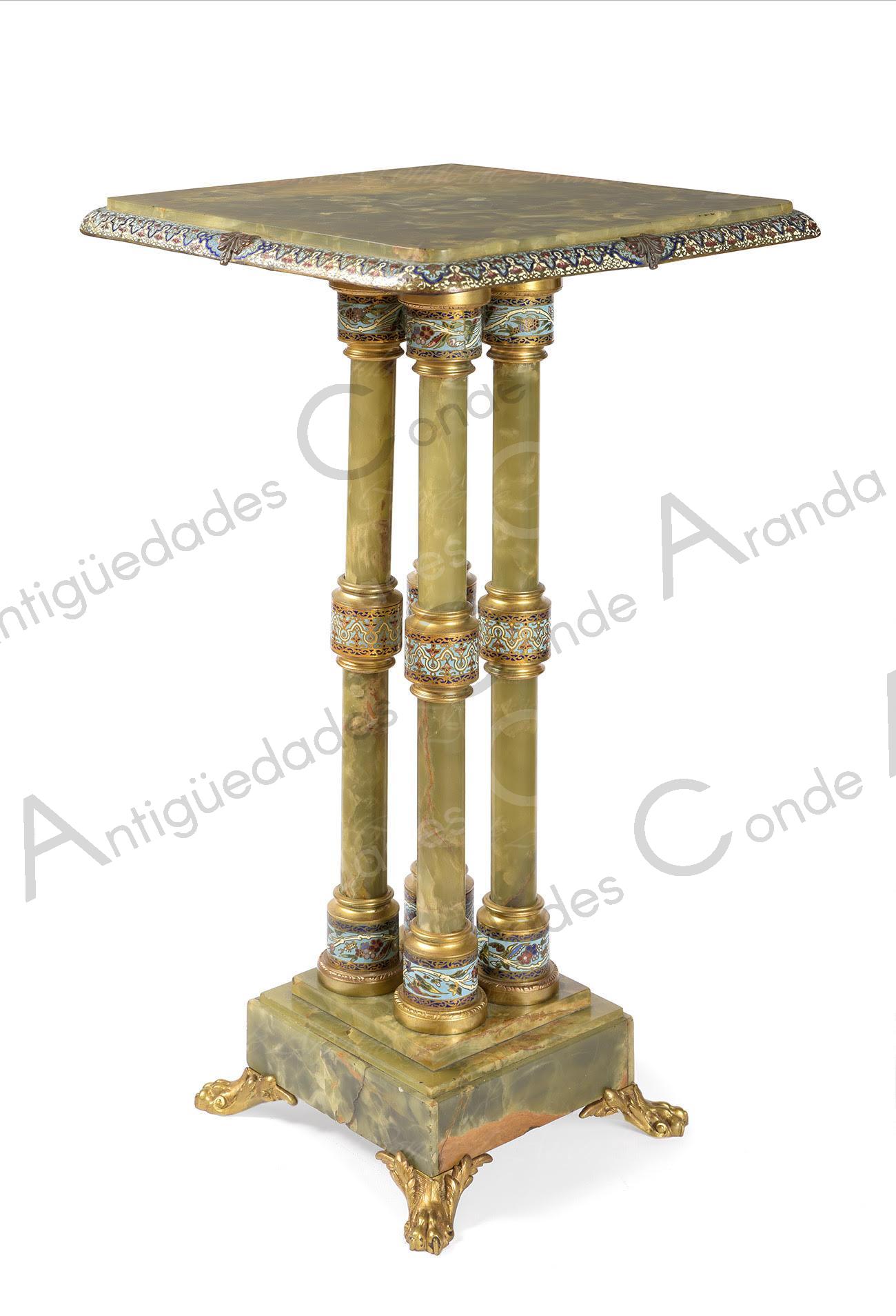 MESA DE EPOCA NAPOLEON III - FRANCIA SIGLO XIX