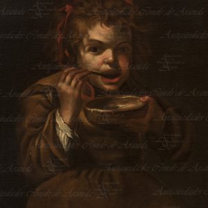 NIÑO COMIENDO - ANTONIO PUGA