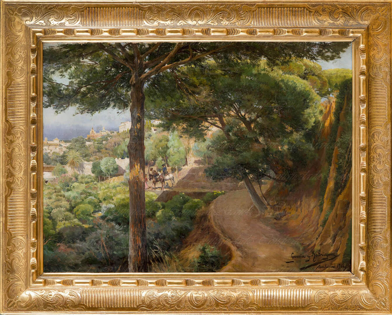 PAISAJE - MANUEL GARCIA Y RODRIGUEZ