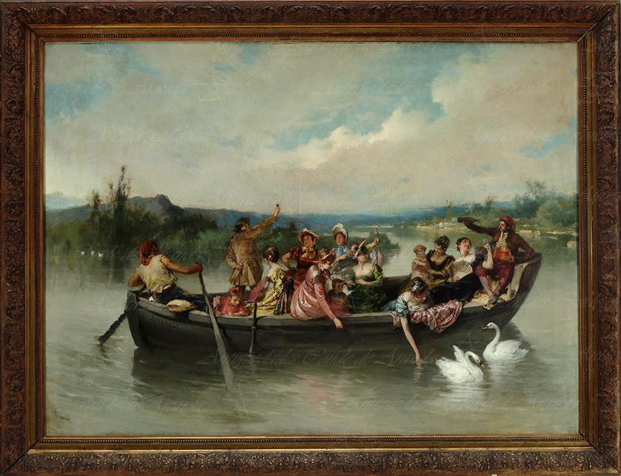 PASEO EN BARCA - AMERIGO Y APARICI PASEO EN BARCA - AMERIGO Y APARICI