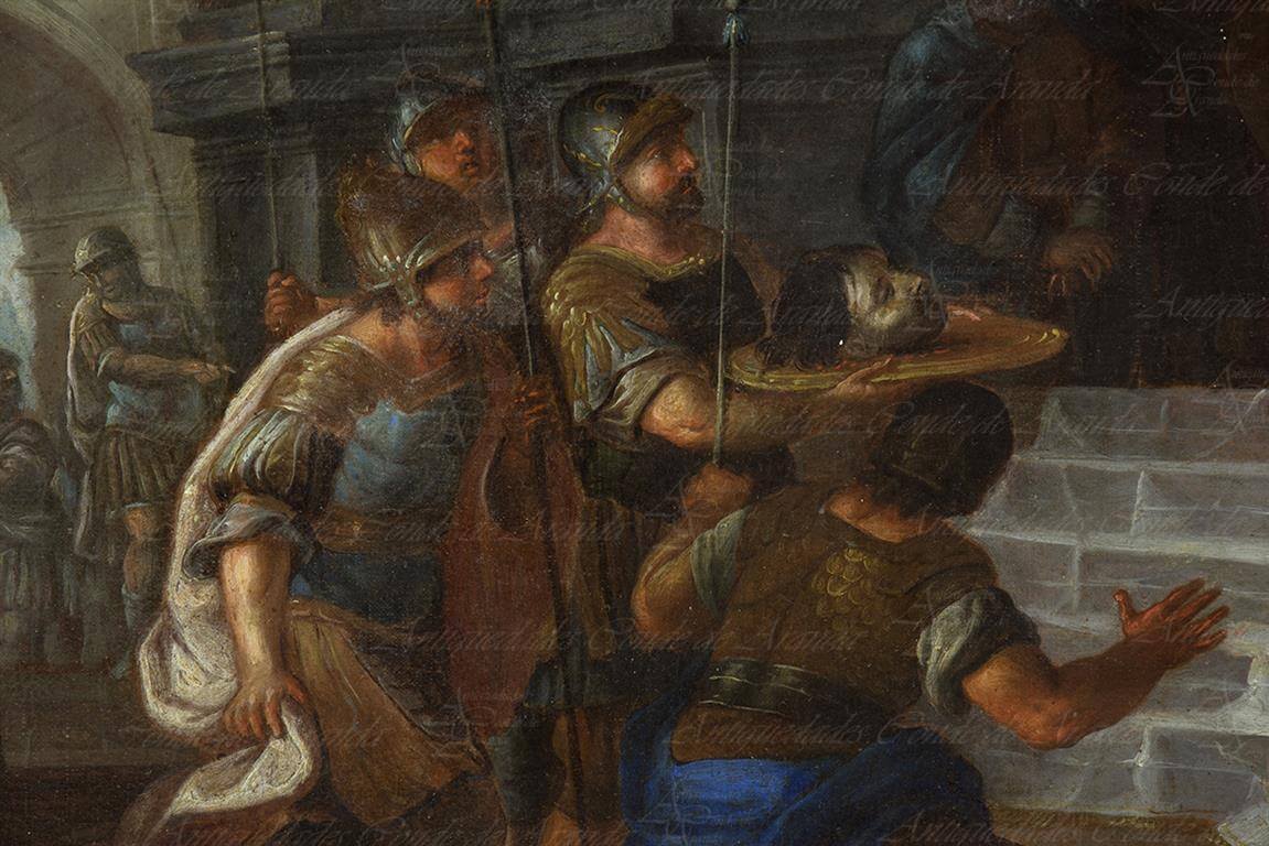 PRESENTACION CABEZA POMPEYO A JULIO CESAR - PEDRO RODRIGUEZ DE MIRANDA