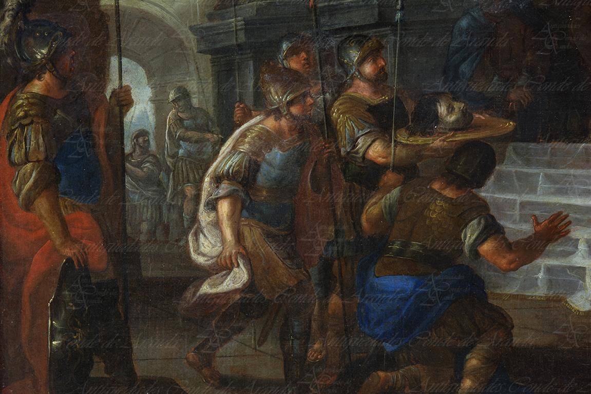 PRESENTACION CABEZA POMPEYO A JULIO CESAR - PEDRO RODRIGUEZ DE MIRANDA