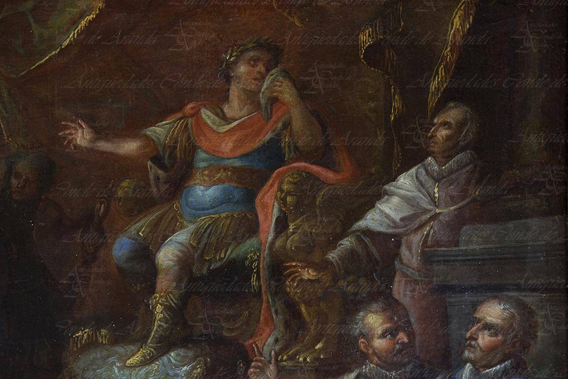 PRESENTACION CABEZA POMPEYO A JULIO CESAR - PEDRO RODRIGUEZ DE MIRANDA