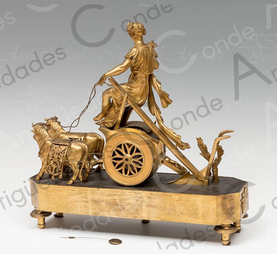 RELOJ DE SOBREMESA - FRANCIA S XIX