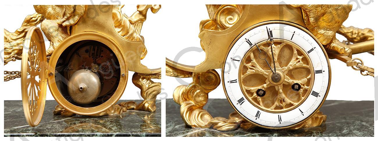 RELOJ SOBREMESA - SIGLO XIX 3 RELOJ SOBREMESA - SIGLO XIX