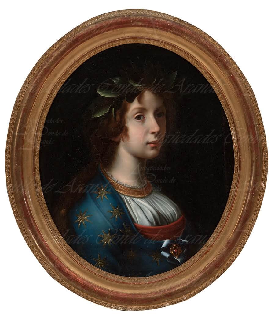 RETRATO FEMENINO - ESCUELA FRANCESA