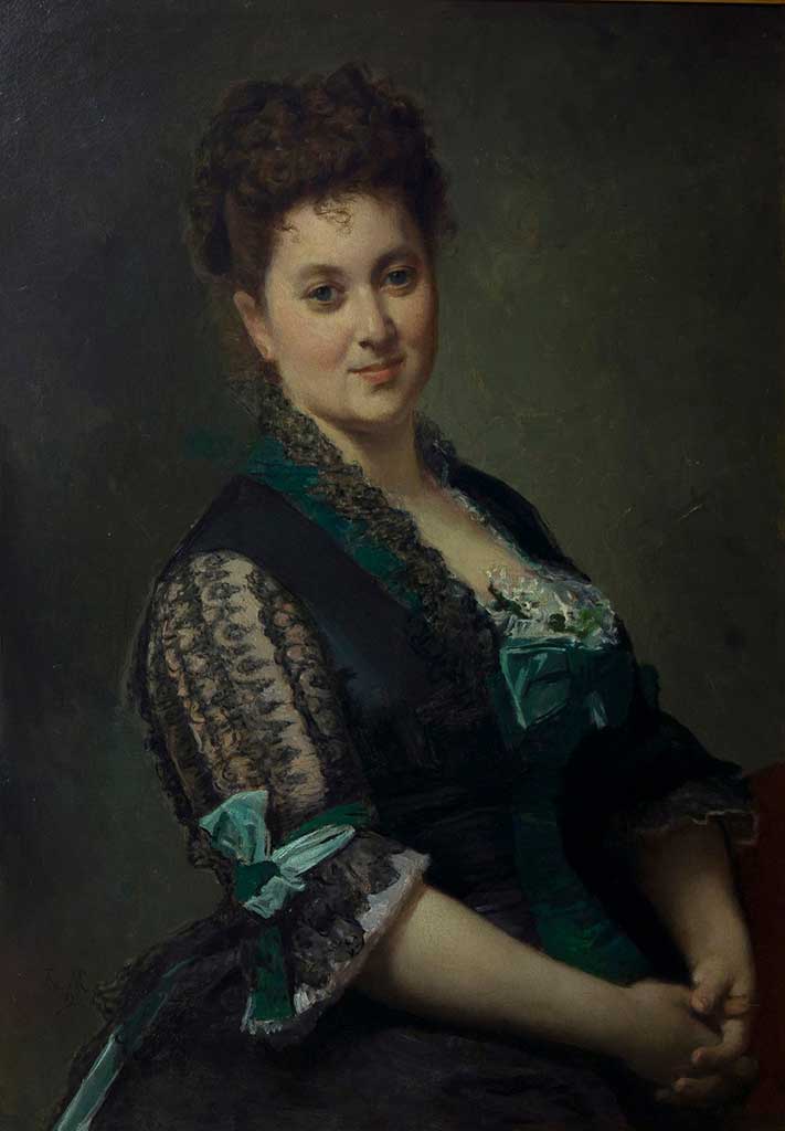 Retrato femenino<br> FEDERICO DE MADRAZO