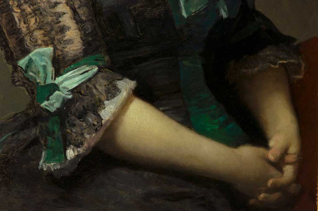 Retrato femenino<br> FEDERICO DE MADRAZO - Imagen 4