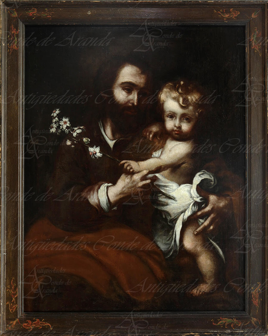 SAN JOSE CON NIÑO - LORENTE GERMAN