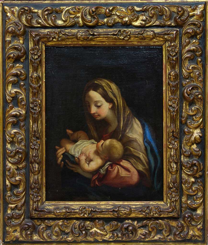 VIRGEN CON NIÑO - ATRIBUIDO A CARLOS MARATTA