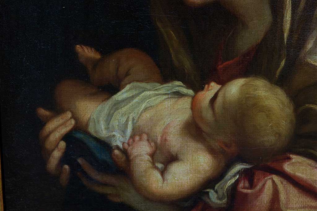 VIRGEN CON NIÑO - ATRIBUIDO A CARLOS MARATTA