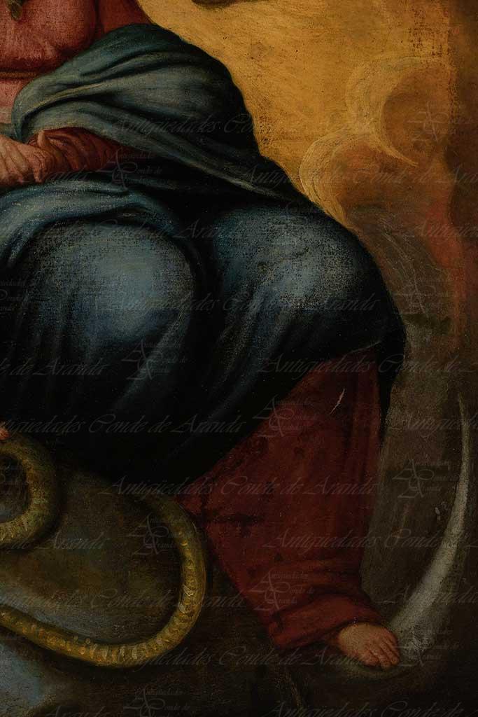 VIRGEN CON NIÑO - ESCUELA ITALIANA VIRGEN CON NIÑO - ESCUELA ITALIANA