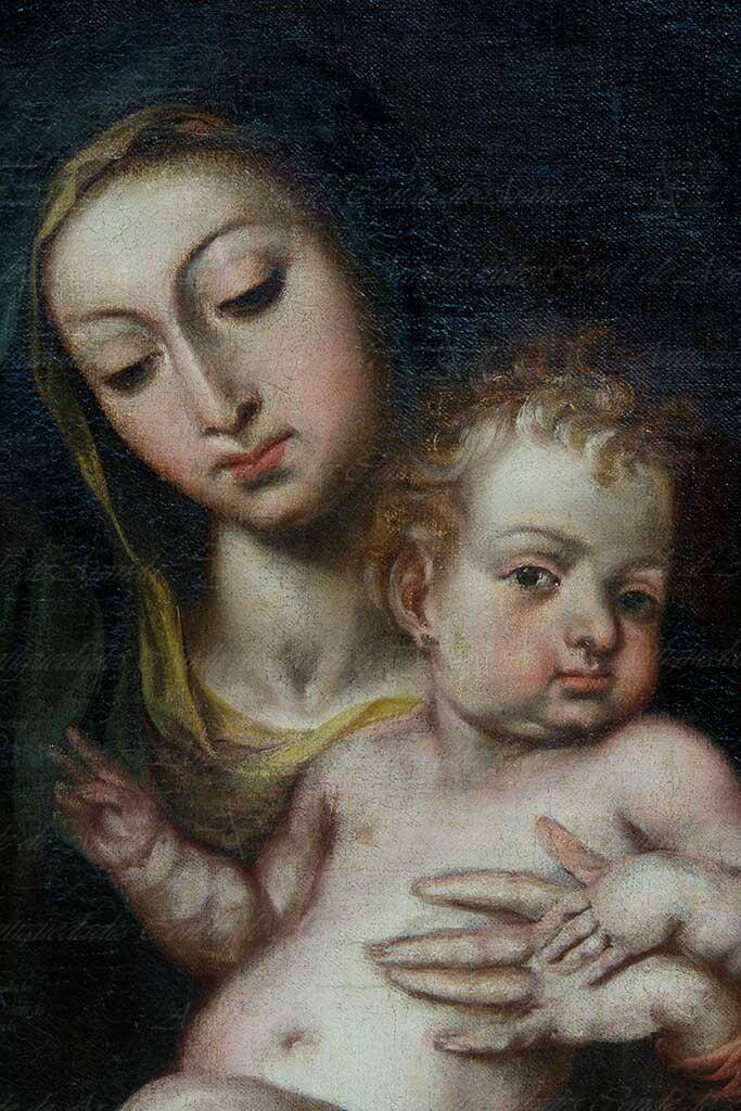 VIRGEN DE BELEN - ATRIBUIDA A ANASTASIO BOCANEGRA 1