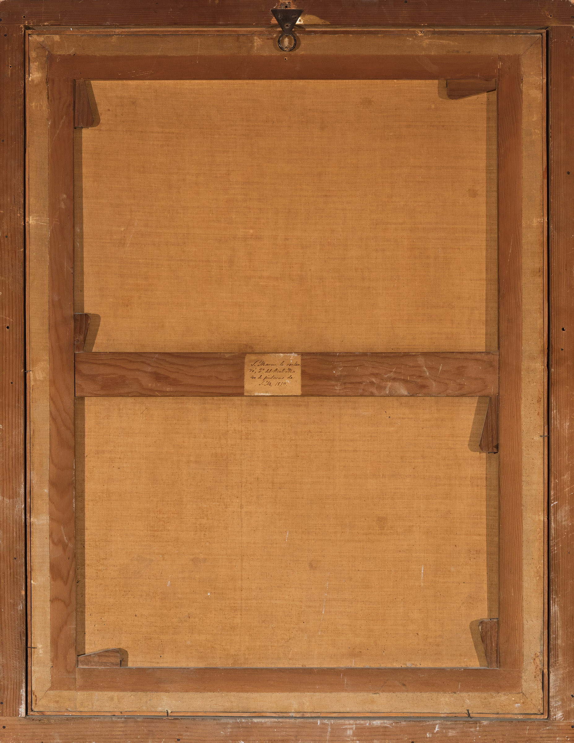 Cuadro "Jóven Napolitana" siglo XIX de la Escuela Italiana - Imagen 3