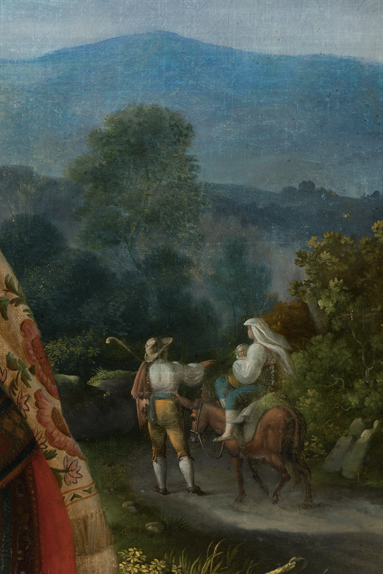 Cuadro "Jóven Napolitana" siglo XIX de la Escuela Italiana - Imagen 6